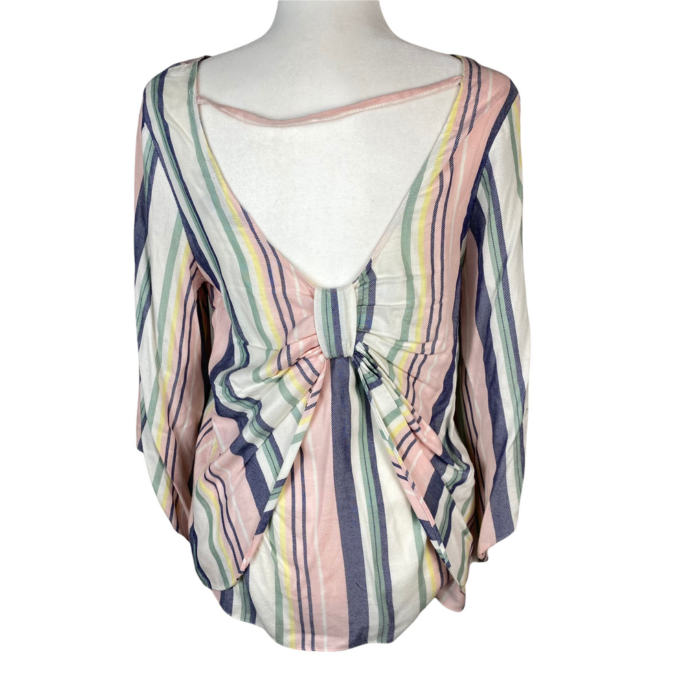 Supply & Demand Crawford Striped Top Size Small - Picture 7 of 9